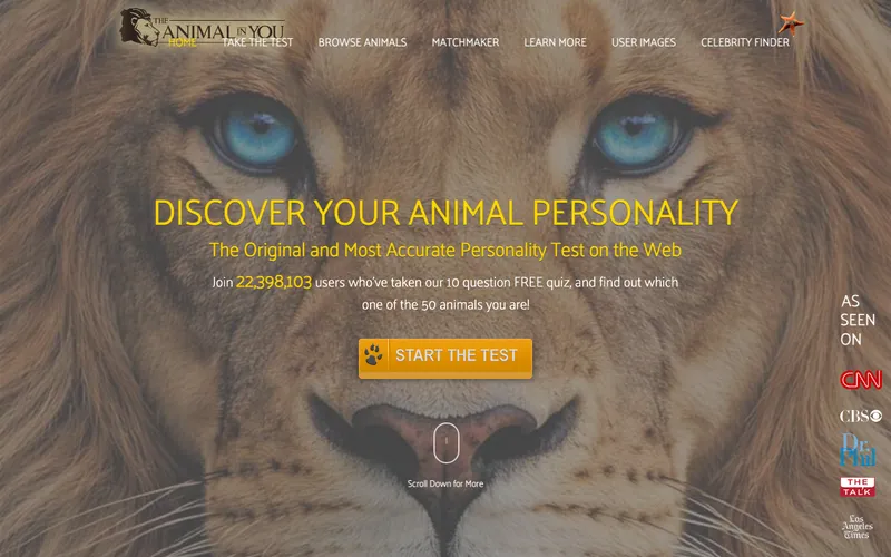 Screenshot of Animal In You