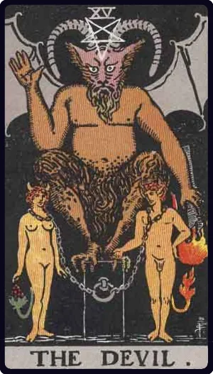 The Devil tarot card
