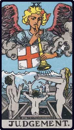 Judgement tarot card