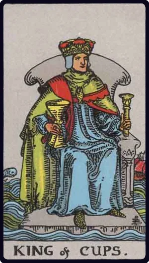 King of Cups tarot card