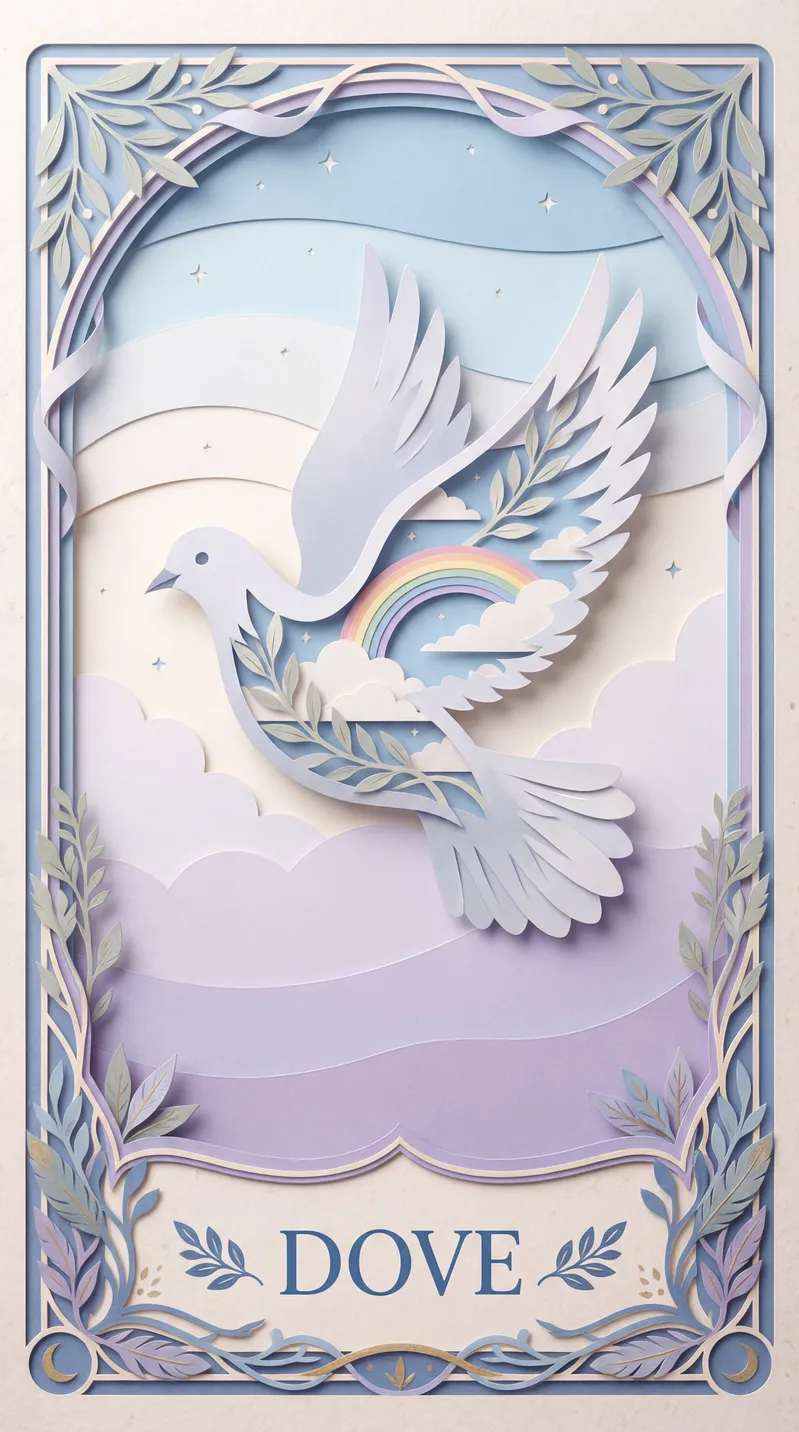 Dove Oracle Card