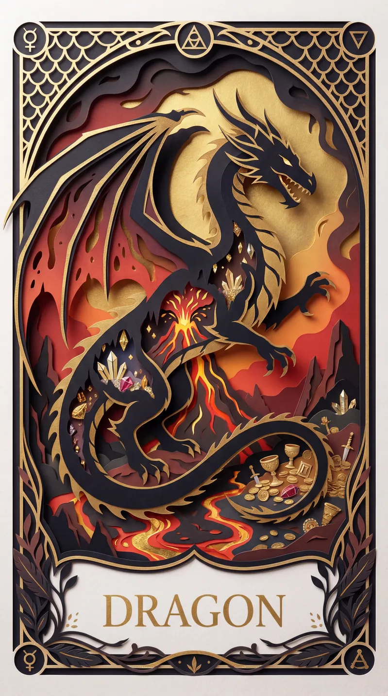 Dragon Oracle Card