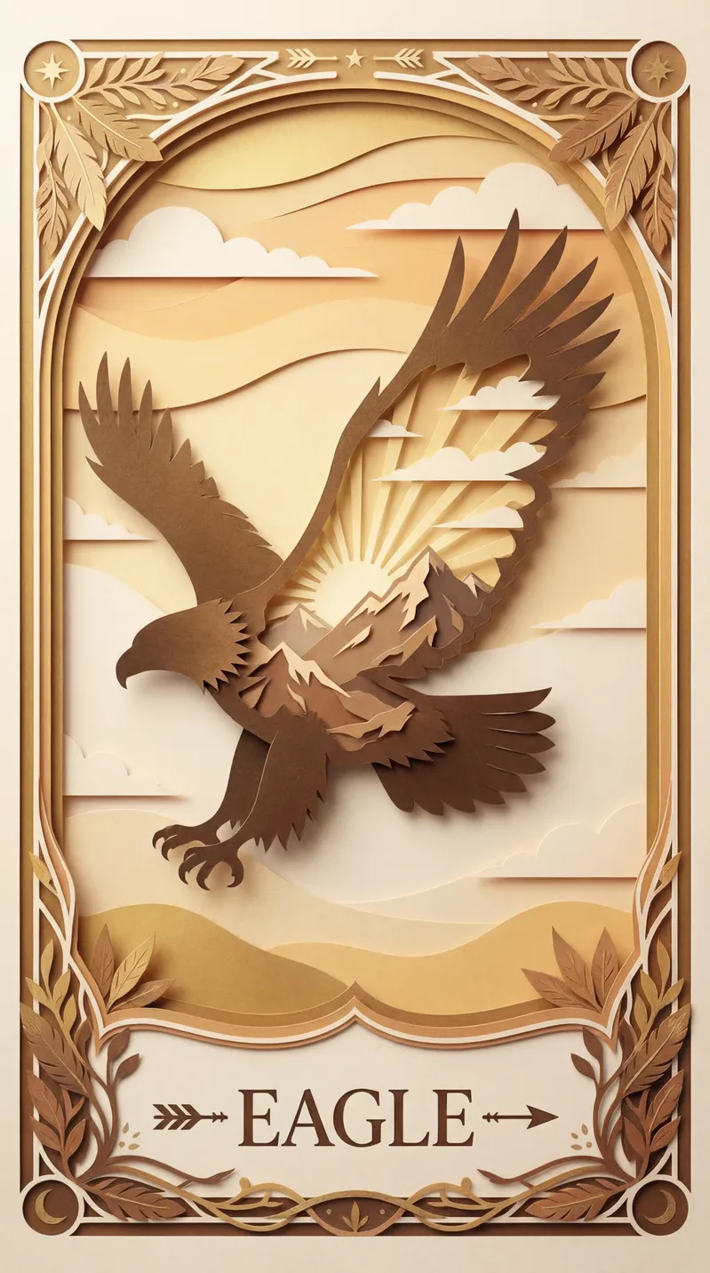 Eagle Oracle Card
