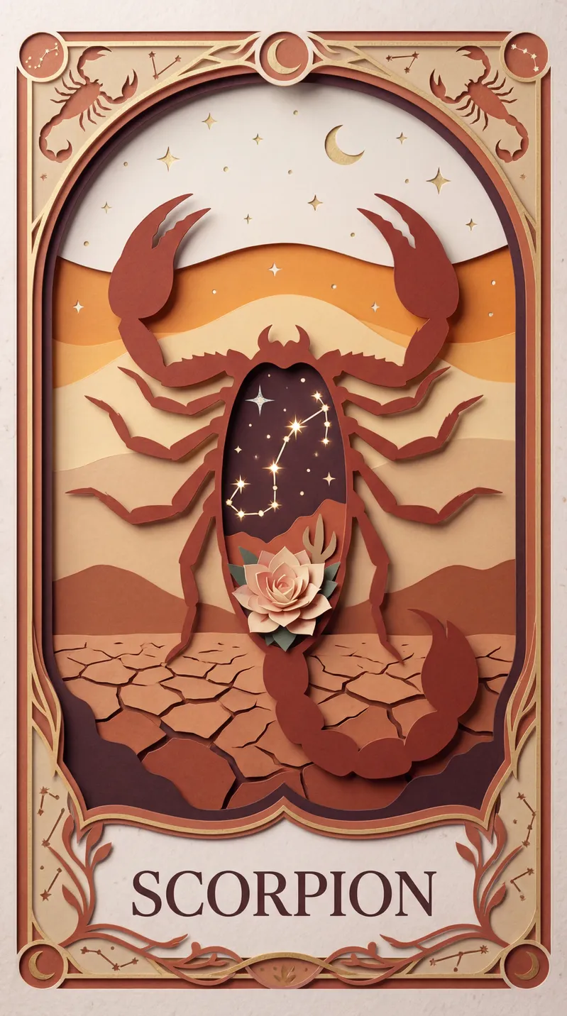 Scorpion Oracle Card