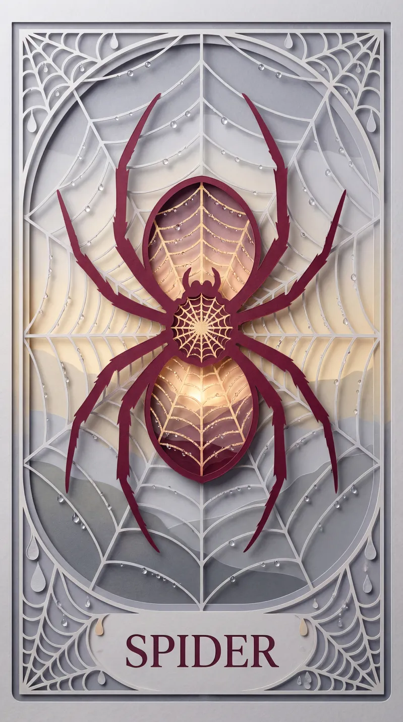 Spider Oracle Card