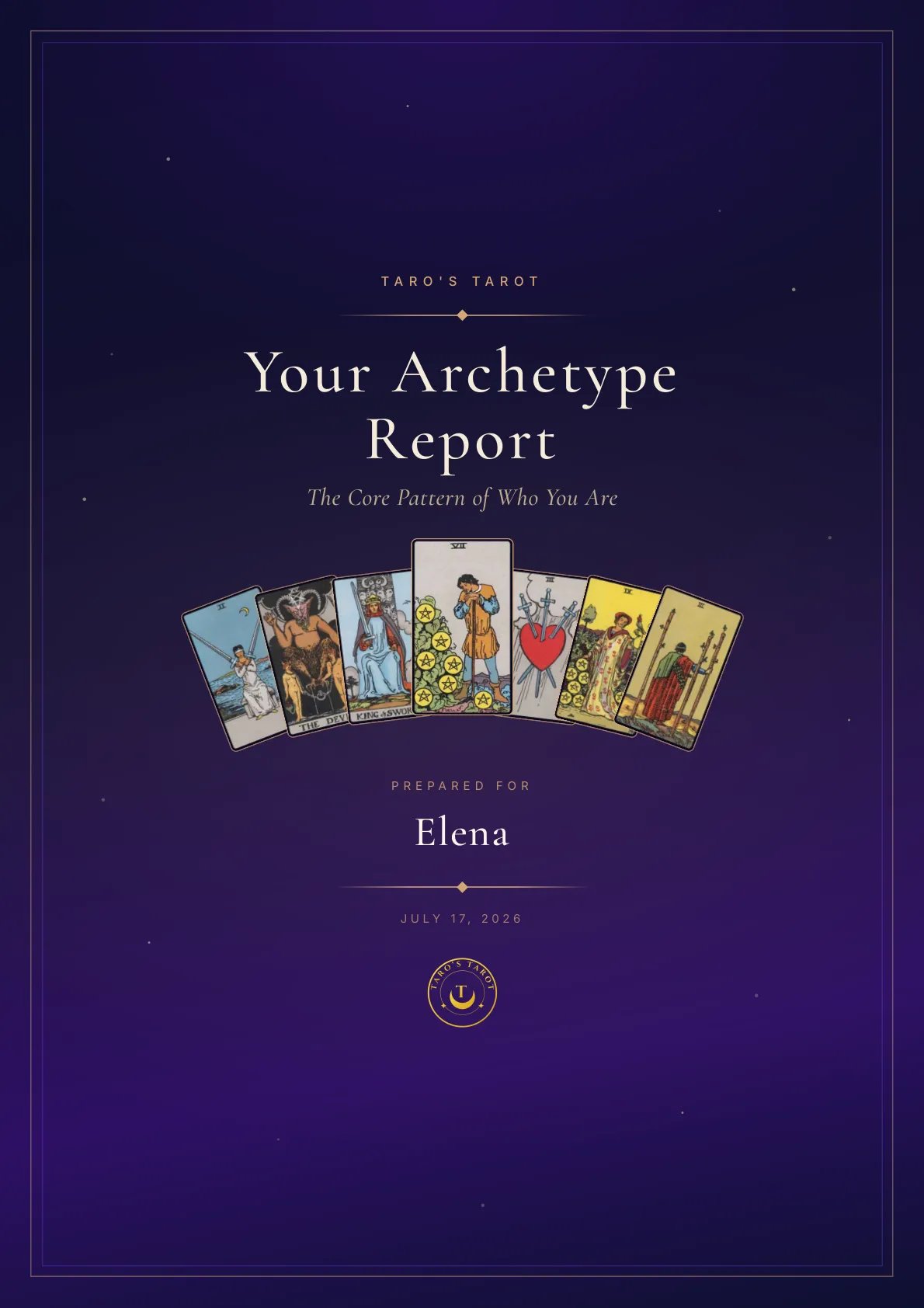 Archetype Report cover