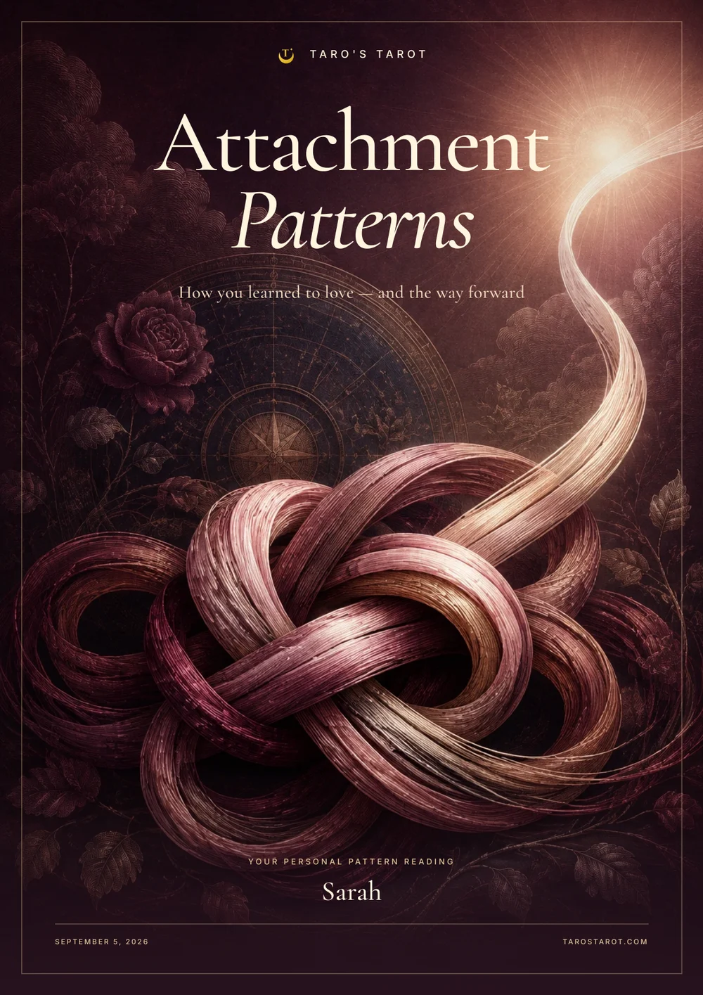 Attachment Pattern Report cover
