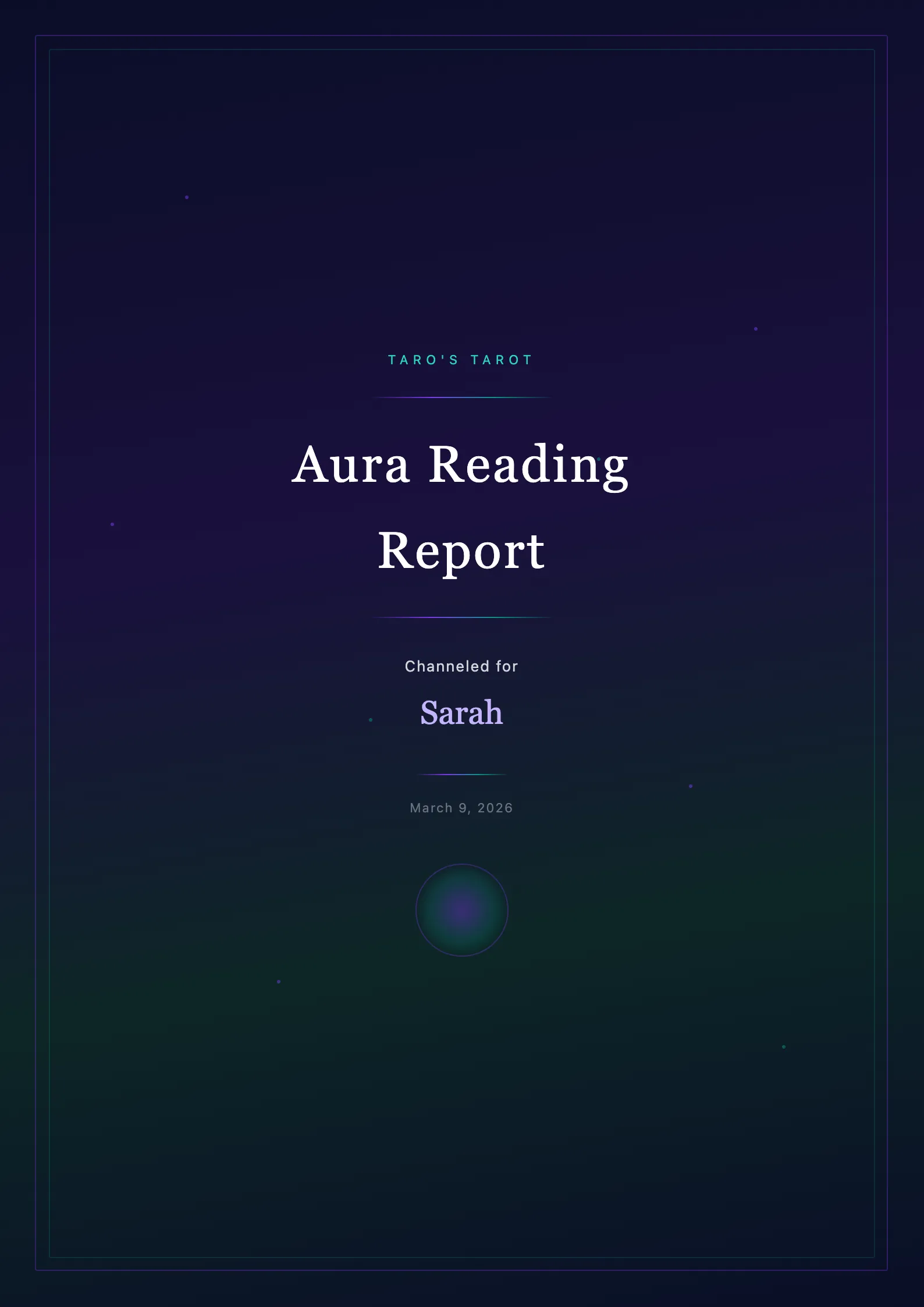Report page 1