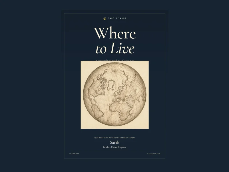 Astrocartography — Where to Live