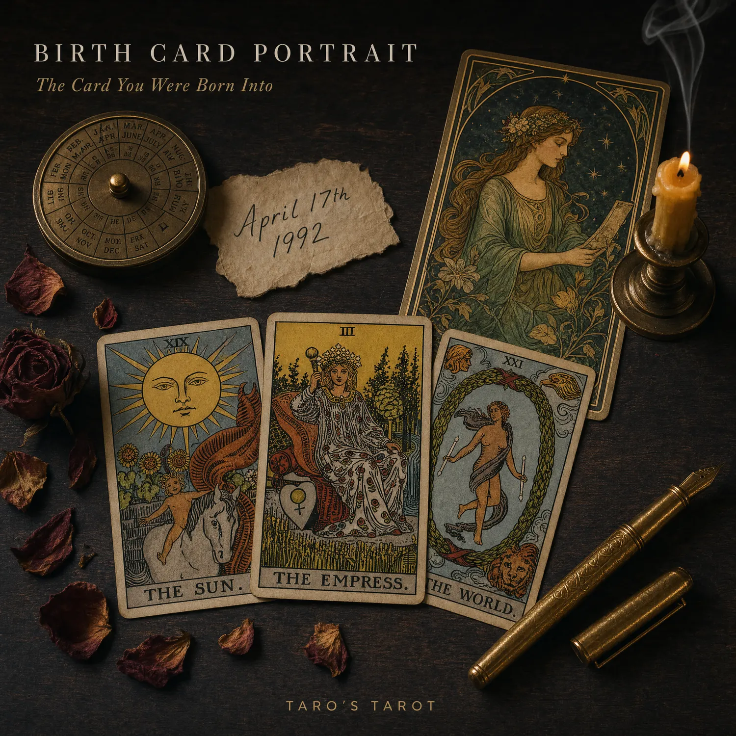 Birth Card Portrait