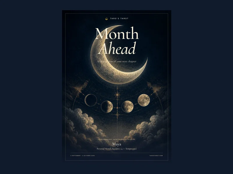 Month Ahead Tarot Forecast