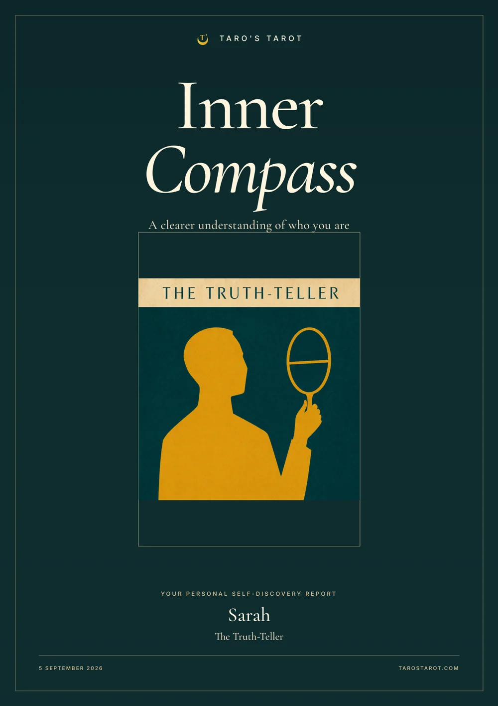Inner Compass report sample page 1