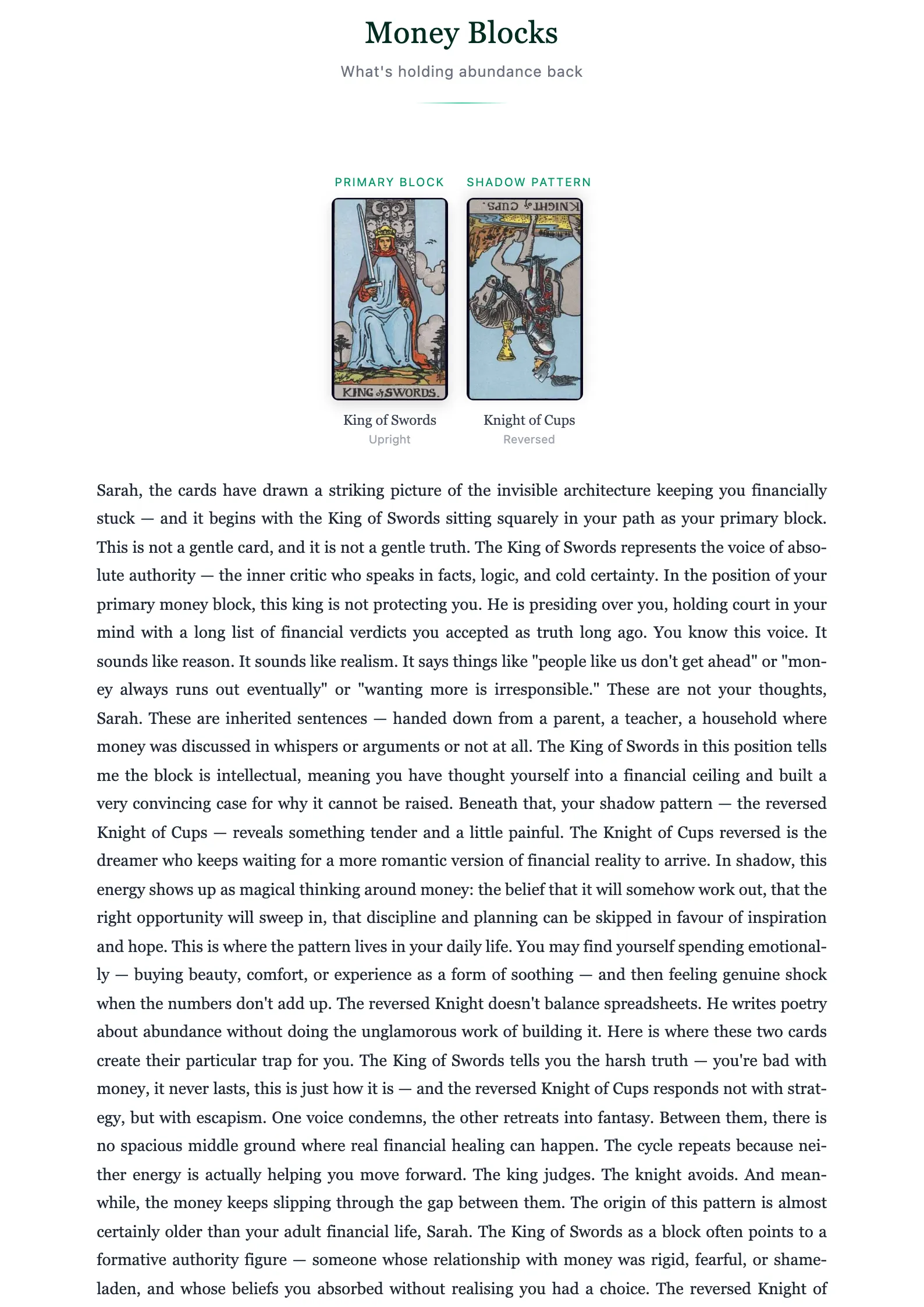 Report page 3
