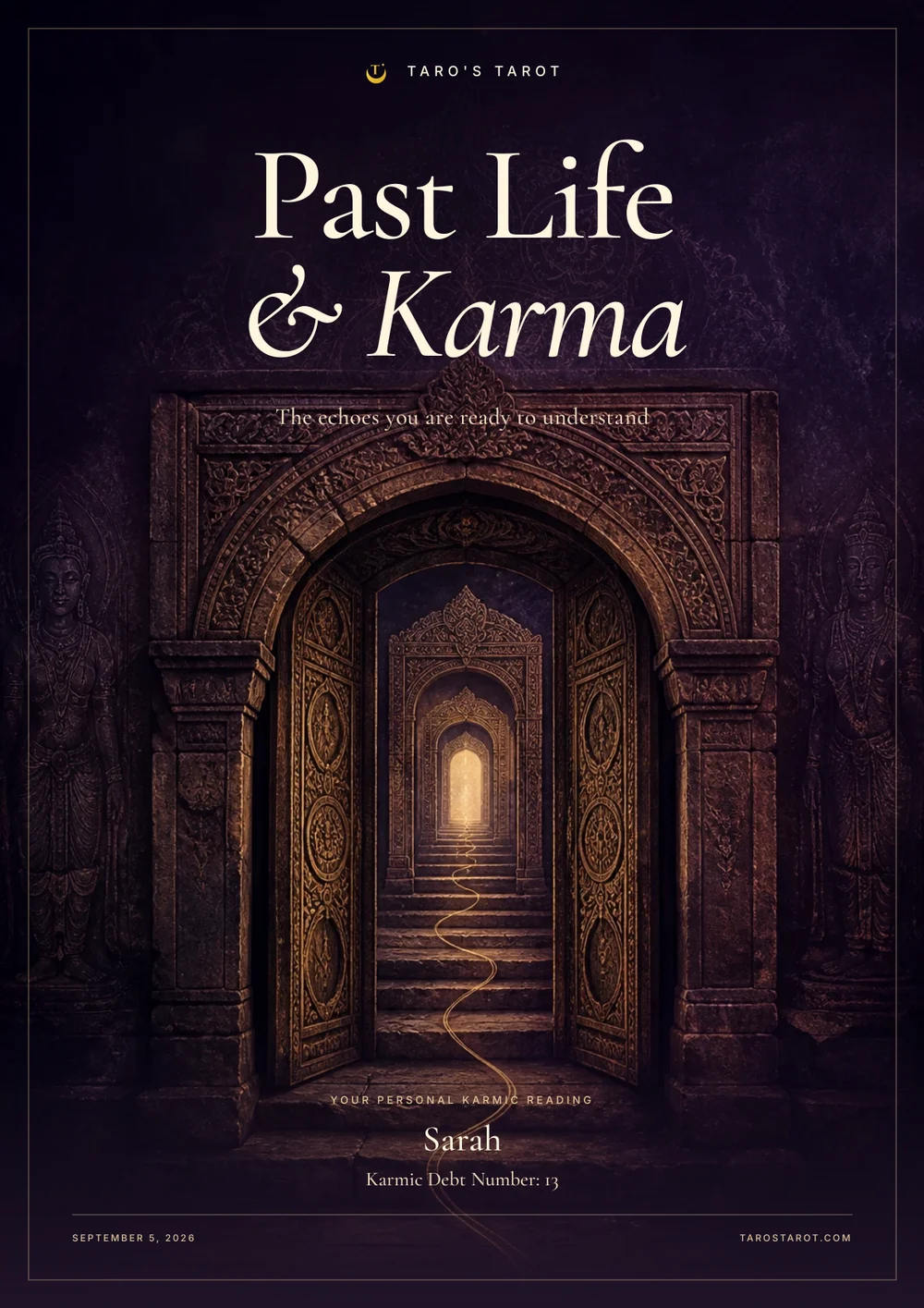 Past Life & Karmic Report cover