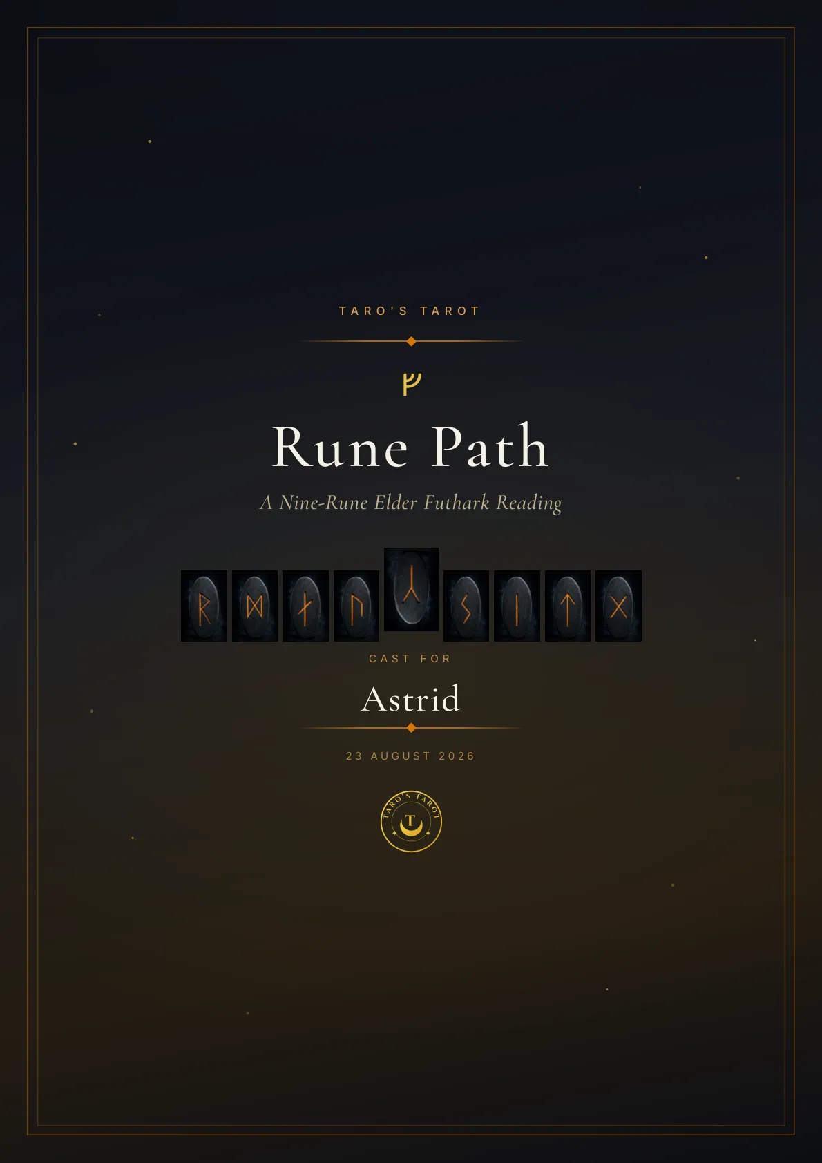 Rune Path Report cover
